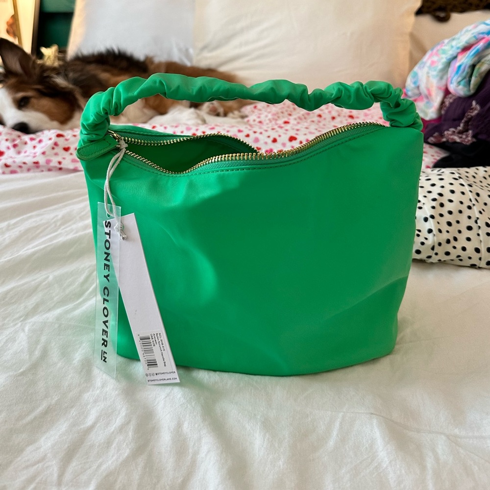 SCL NEW Avocado Scrunch Bag